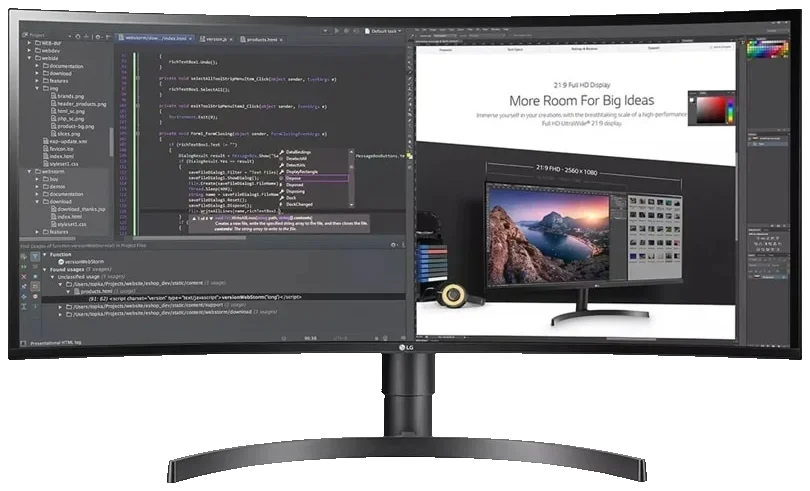 LG 34″ UltraWide WQHD Monitor
