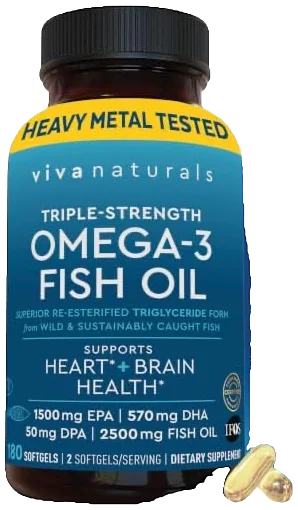 Viva Naturals Omega-3 Fish Oil